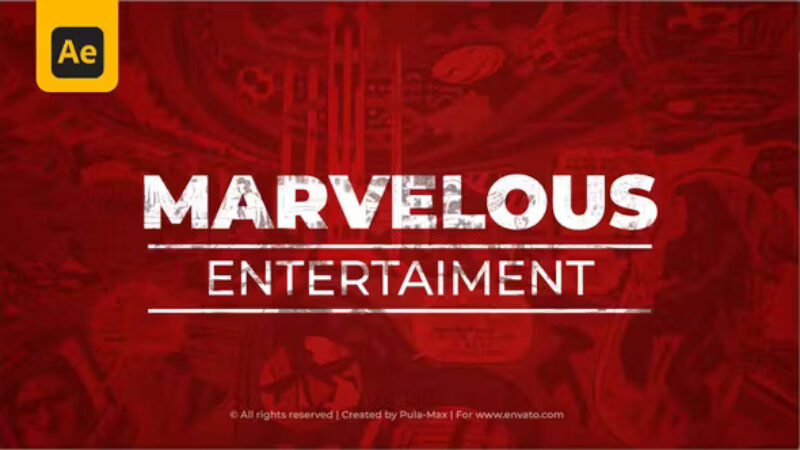 Marvelous Logo Intro 46013040 Videohive Myvfxpro