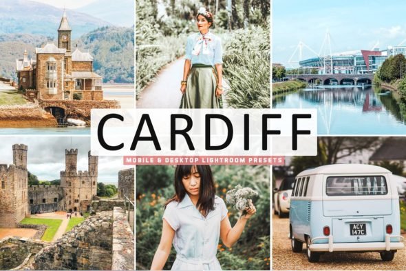 Cardiff Pro Mobile & Desktop Lightroom Presets - Adobe 