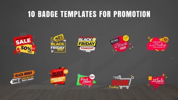 VIDEOHIVE BADGES SALE PROMO V21 » After Effects Templates Free - Free ...