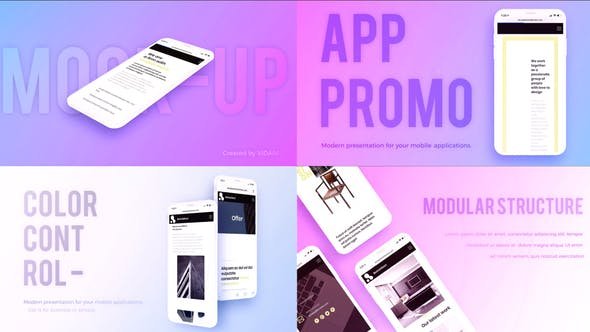 Download VIDEOHIVE PHONE MOCK-UP APP PROMO - Adobe After Effects