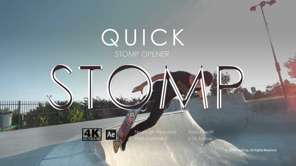 Videohive Quick Stomp Opener   Myvfxpro