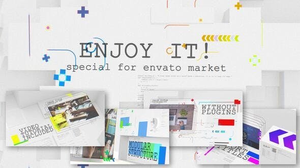 After Effects Templates Free Download - Modular Glitch Opener 34295165 Videohive