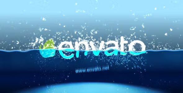 Half Water Logo Intro Videohive 17929264-min