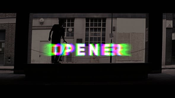 After Effects Templates Free Download - Grunge Glitch Opener 23627633 Videohive