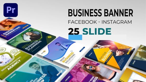 25 Business Social Media Posts Videohive 34617352