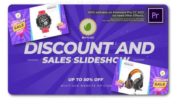 Discount and Sales Slideshow Videohive 34617739