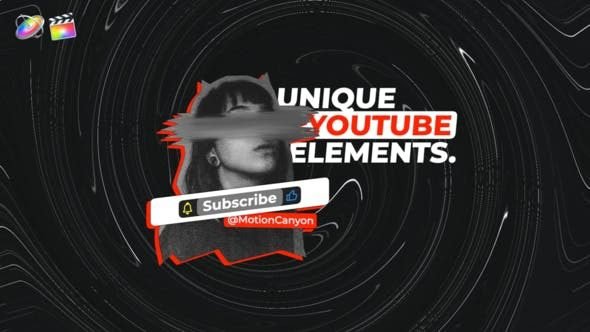 Unique YouTube Elements Videohive 34665245