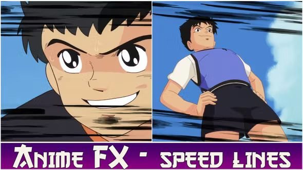 Anime FX Speed Lines 36760844 Videohive - Free Download After Effects