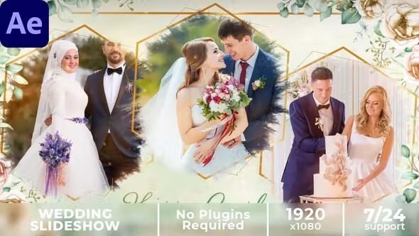 Floral Wedding Slideshow 37271386