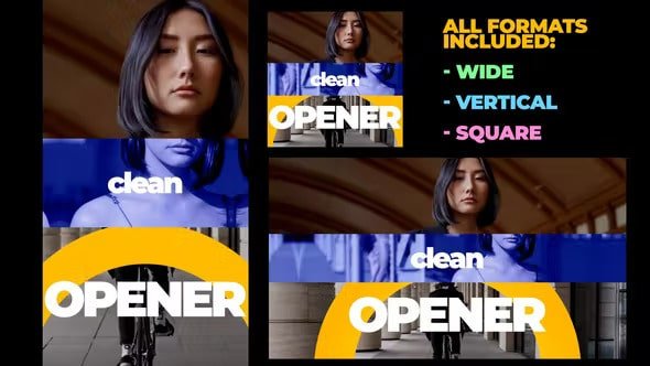 After Effects Templates Free – Smooth Modern Opener 36475534 Videohive-min
