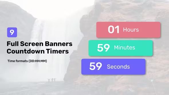 Full Screen Banners Countdown Timers 37458406 Videohive-min