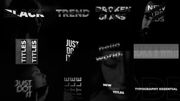 Typography Titles 37481453 Videohive-min
