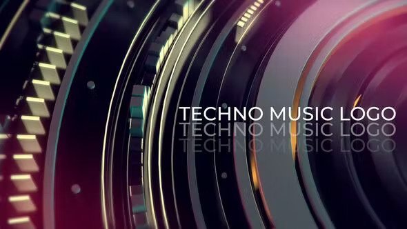 Techno Music Logo 37151003