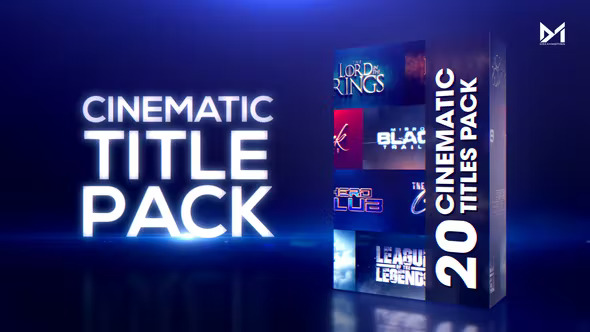 Cinematic title pack 37786132 Videohive