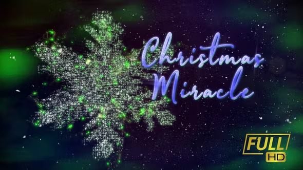 Christmas Miracle Titles 24993089 Videohive