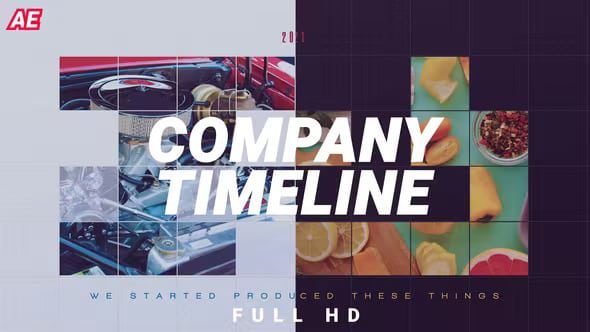 Company Timeline Videohive