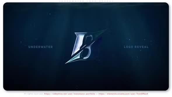 Underwater Logo Reveal 44779194 Videohive