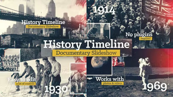 History Timeline 44835749 Videohive