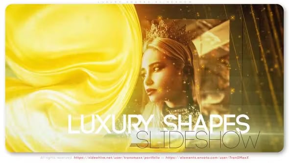 Luxury Shapes Slideshow 45469512 Videohive