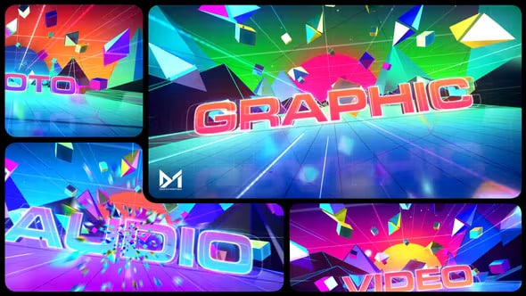 Retro Synthwave Opener 44644338 Videohive