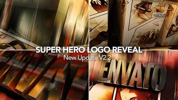 Super Hero Logo Reveal Title V2 31284906 Videohive