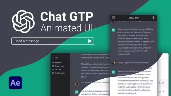 AI Chat GPT UI 45934455 Videohive