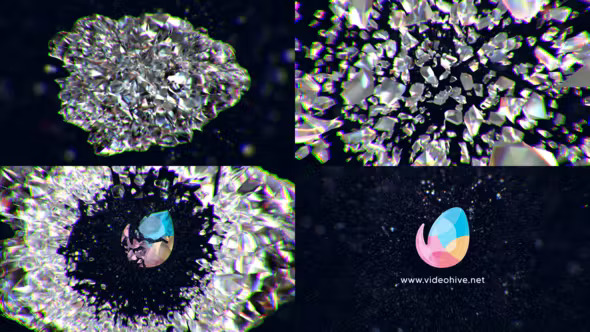 Crystal Blast Logo Reveal 39202688 Videohive