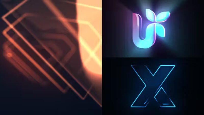 Glow Logo Reveal 47444101 Videohive » Myvfxpro