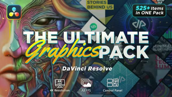 The Ultimate Graphics DaVinci Resolve Pack 40431662 Videohive