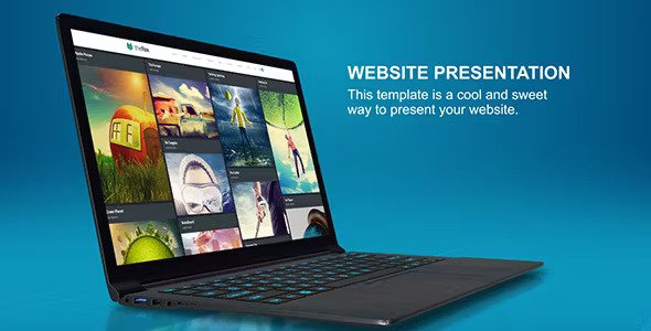Website Presentation 3D Laptop 15955876 Videohive
