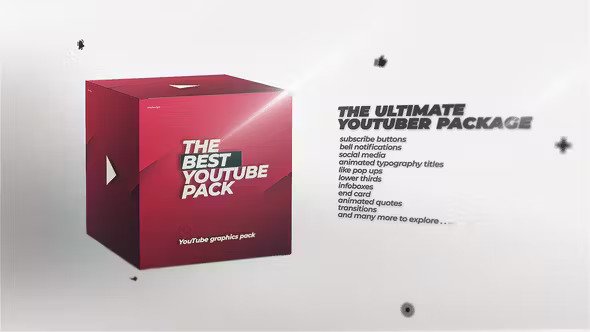 YouTube Channel Pack On Air Graphics Library 25502323 Videohive