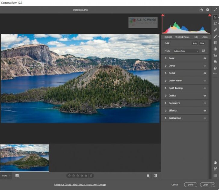 Adobe Camera Raw 16.0