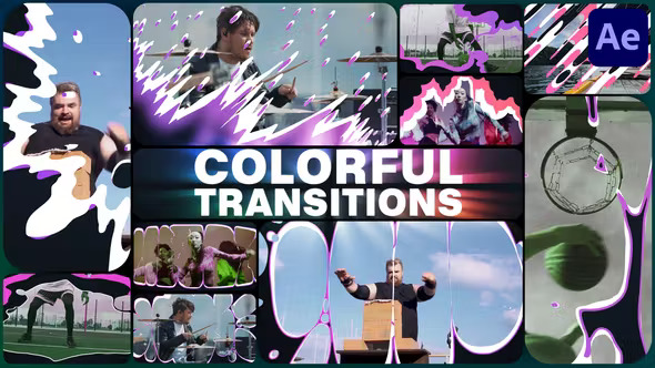 Colorful Transitions 48586801 Videohive