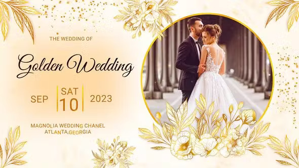 Golden Wedding 47584411 Videohive