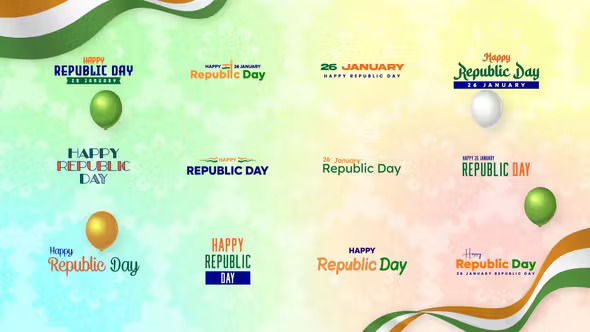 Happy Indian Republic Day 50202024 Videohive