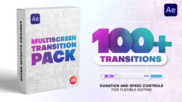Multiscreen Transitions - Multiscreen Pack 47173364 Videohive