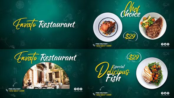 Restaurant Promo 50137385 Videohive