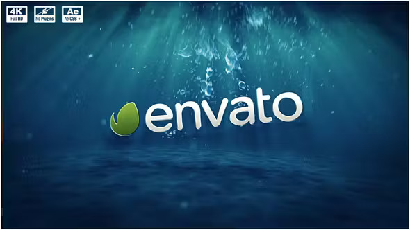 Underwater Logo Animation 50818200 Videohive