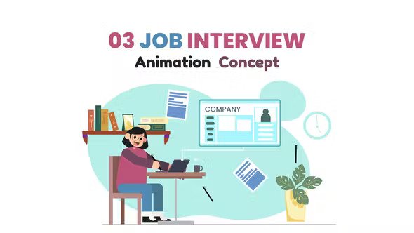Job Interview Animation Scene 51342071 Videohive