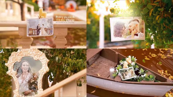 Wedding Photo Gallery - Autumn evening Garden 34881515 Videohive