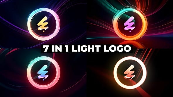 Light Circle Logo Reveal 53774255 Videohive