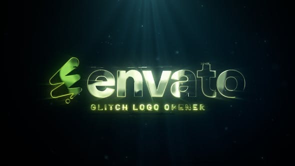 Glitch Logo 53787132 Videohive