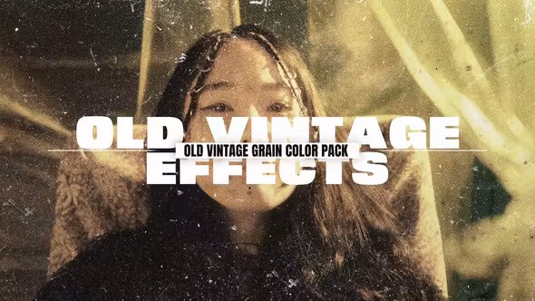 Old Vintage Grain Color Efects Pack 53688630 Videohive