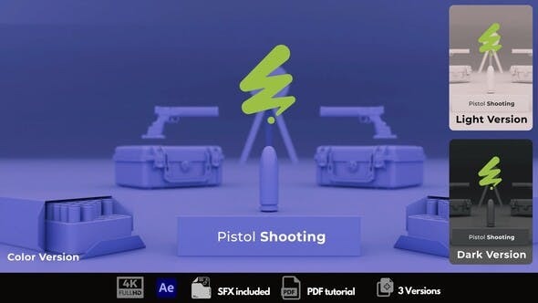 Pistol Shooting Opener 53797265 Videohive