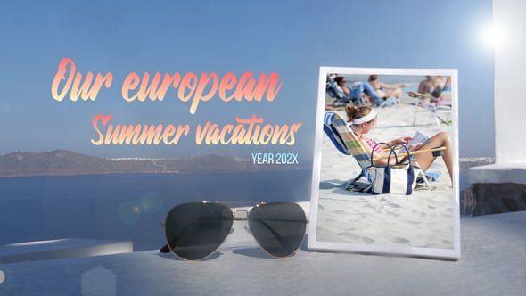 European Summer Vacations Slideshow 54191218 Videohive