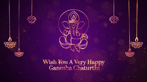 Ganesha Chaturthi Logo 54083641 Videohive