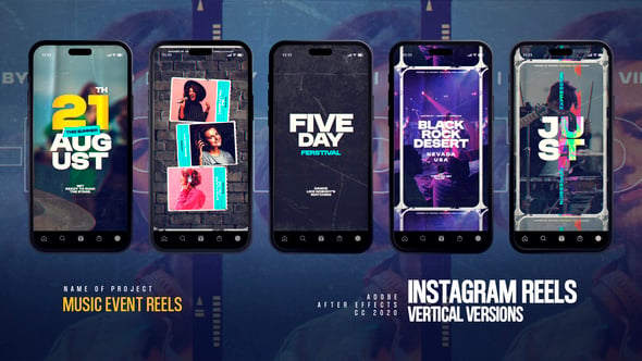 Music Event Promo Reels 54077409 Videohive