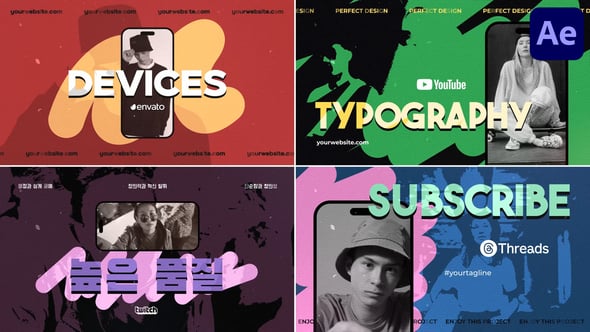 Smartphone Devices Typography for After Effects 54084739 Videohive