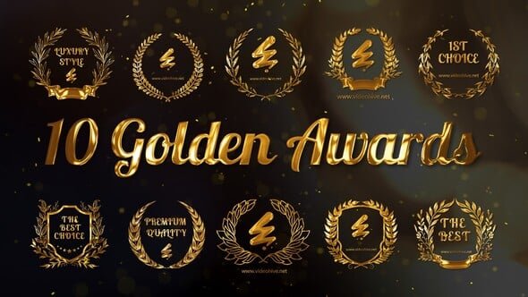 10 Golden Awards 54526249 Videohive