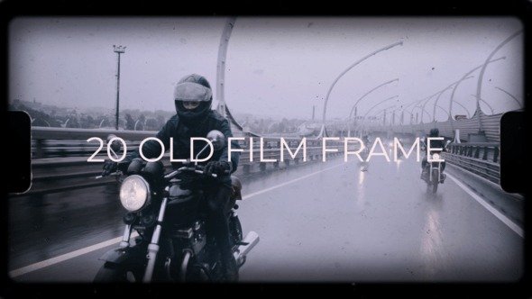 20 Old Film Frame Overlays 54656748 Videohive